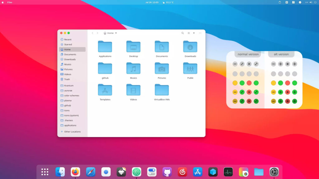 MacOS Theme For Ubuntu