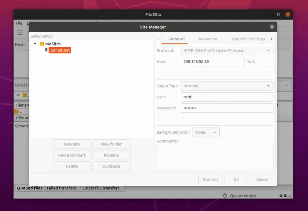 Configure file editing tools in FileZilla