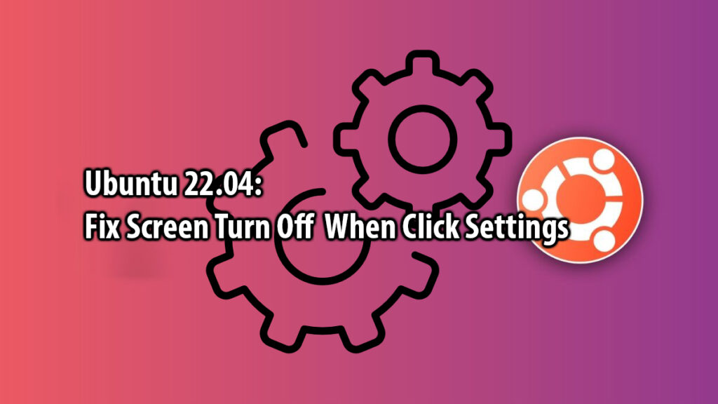 GNOME black screen fix