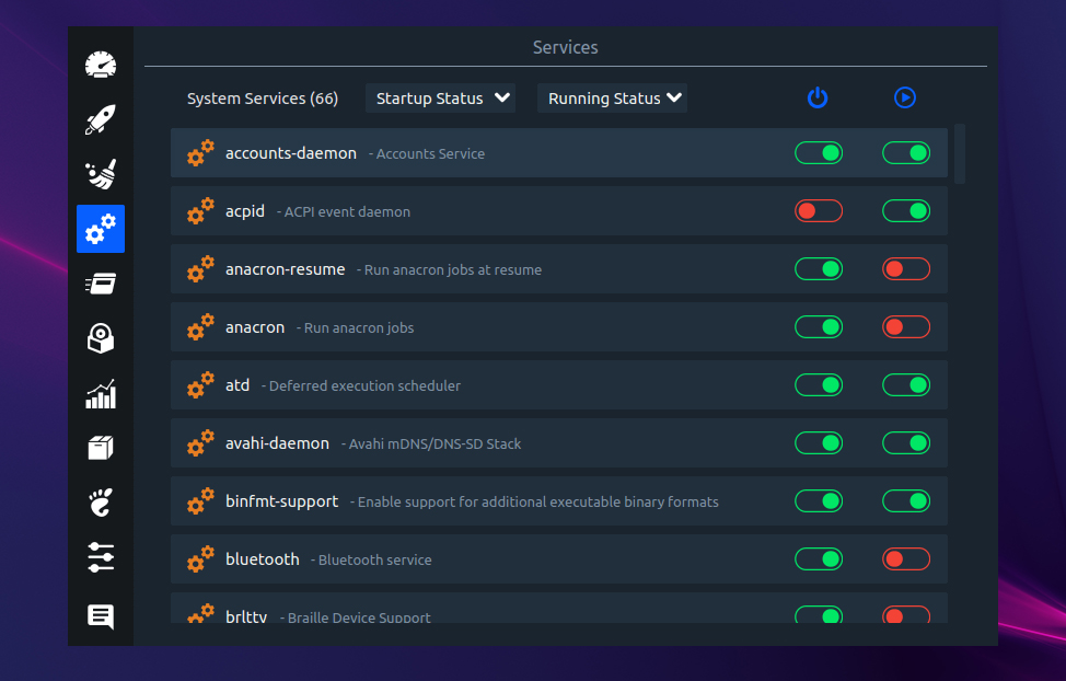 Stacer control system processes